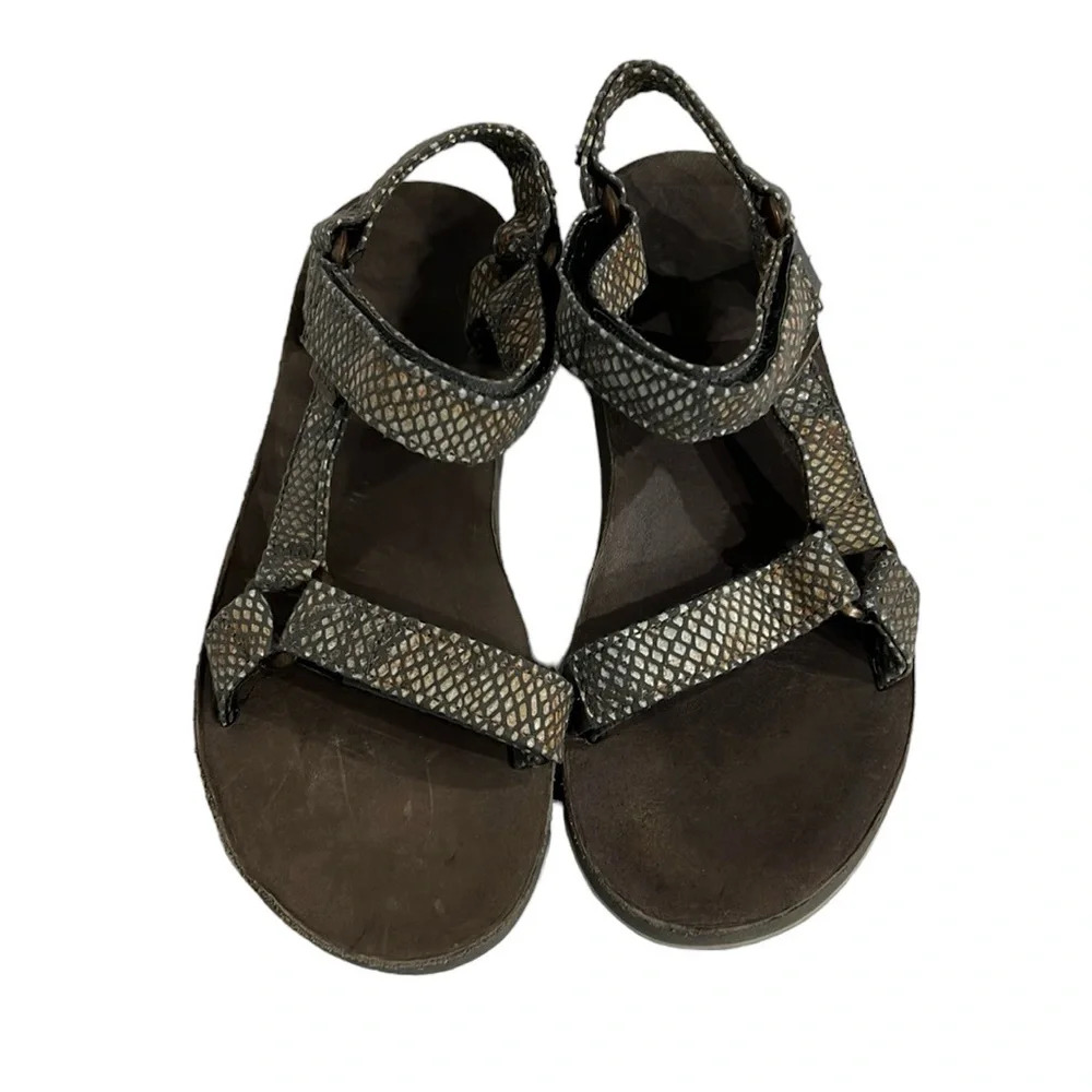 Teva Original Universal Faux Snakeskin Print Sandals